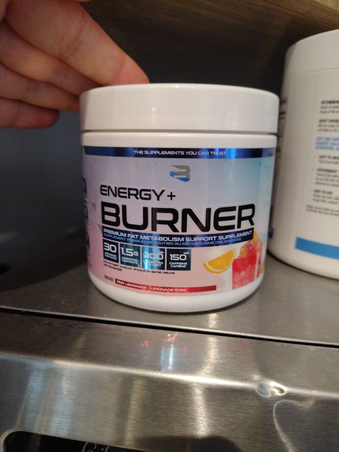 Customer photo review of Believe - Energy Burner - 30 Portions
