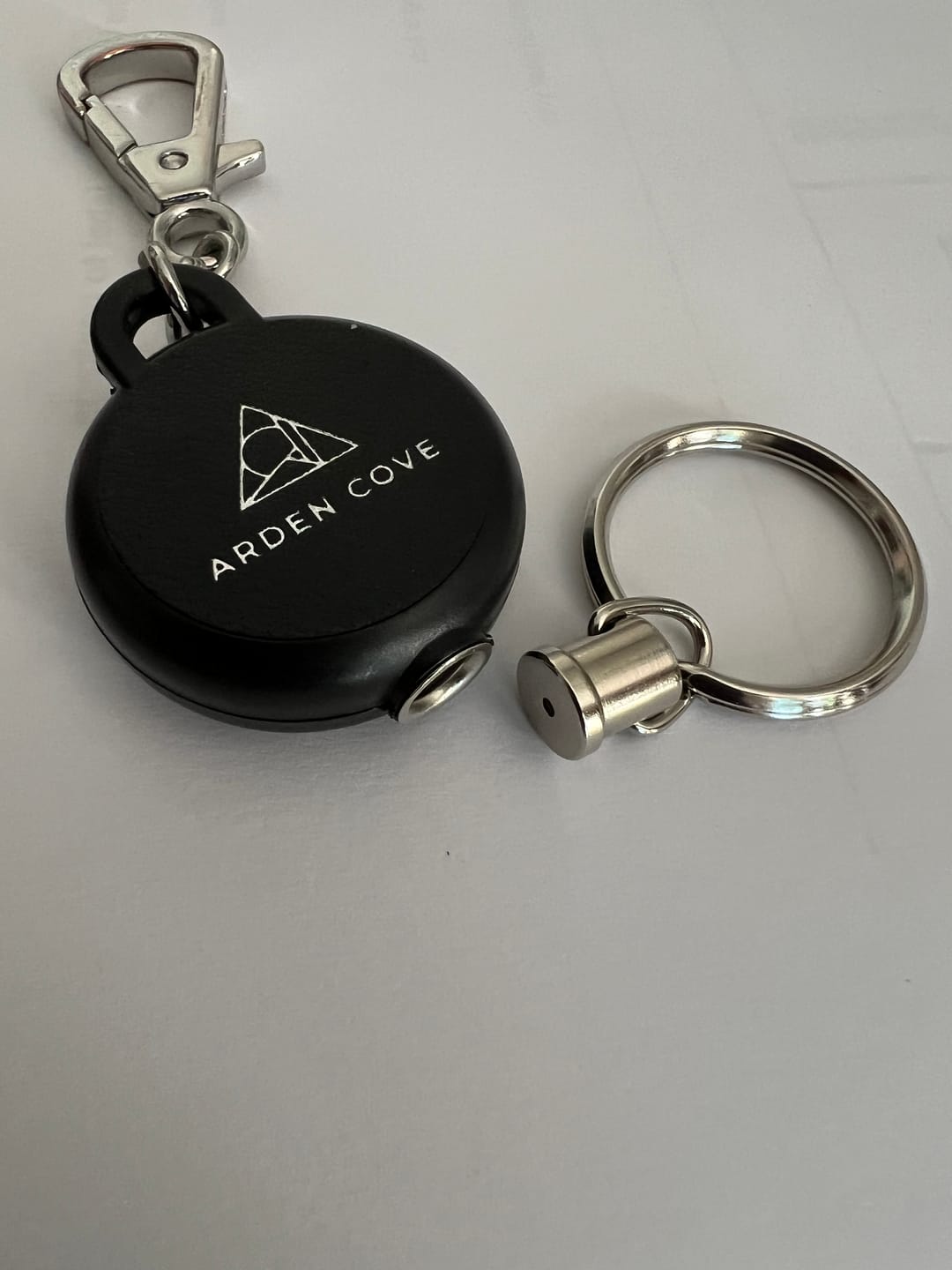 Customer photo review of Steel Cable Phone Tether