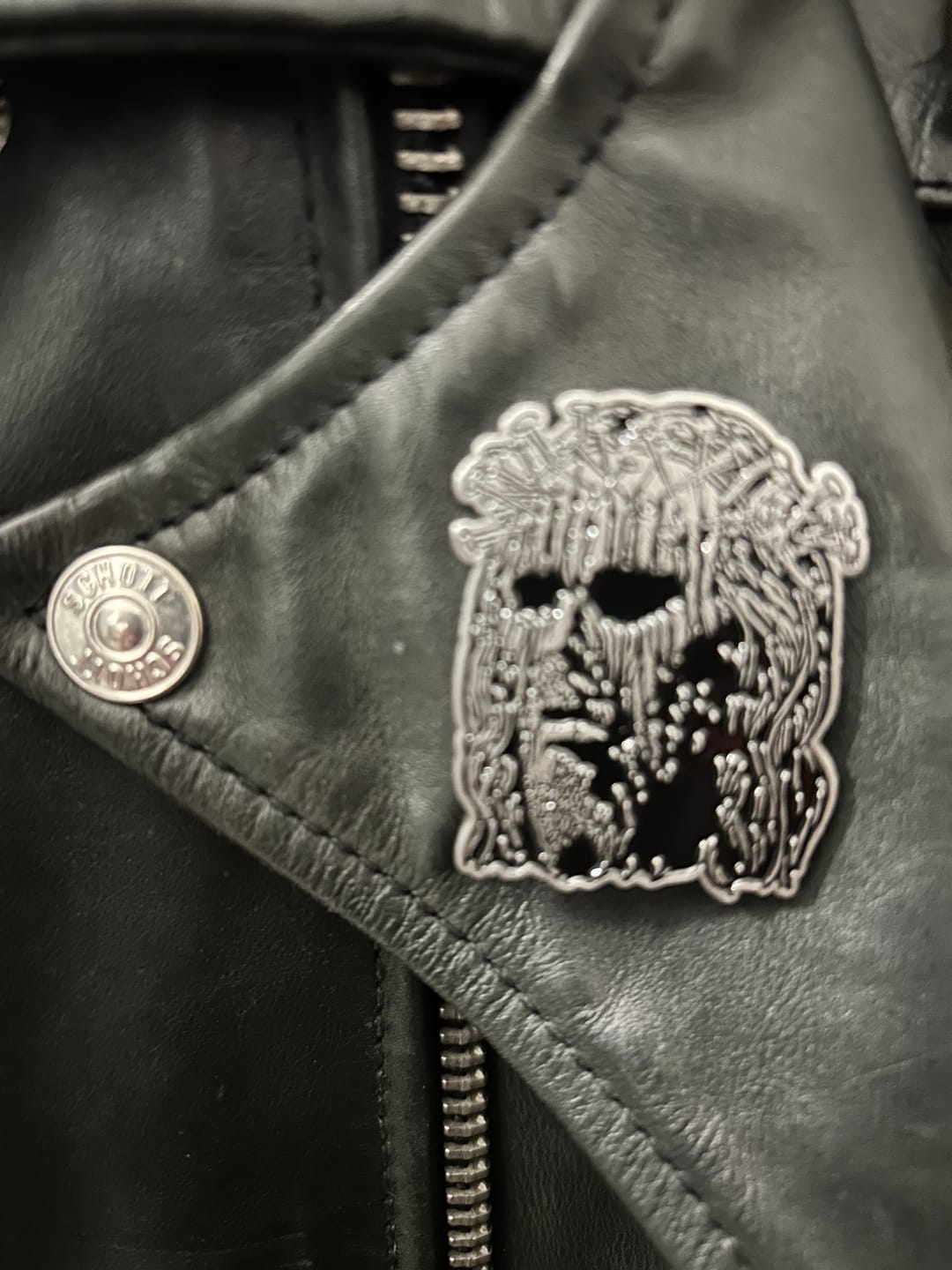 Customer photo review of Death - Riddickart Logo - Oversize Patch