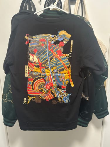 Customer photo review of Ukiyo-e Samurai T-shirt