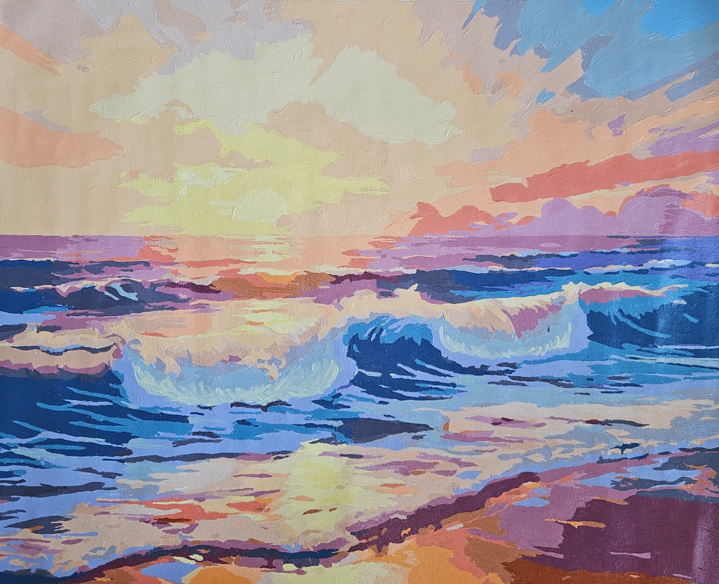 Customer photo review of Sunset Surf