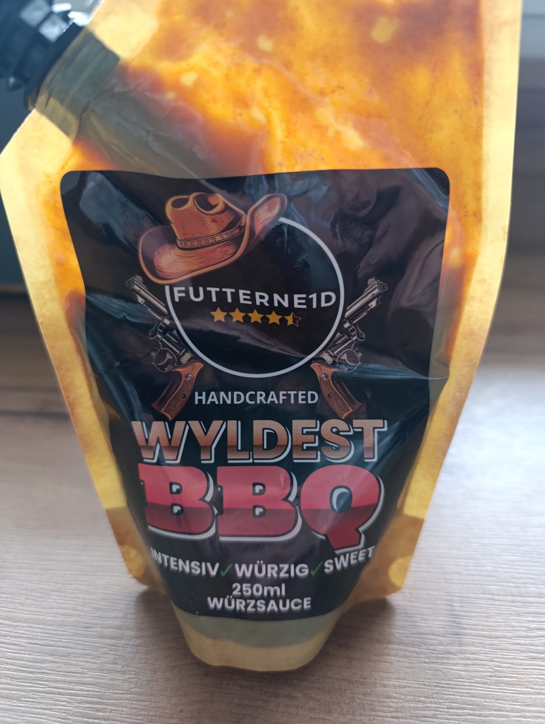 Customer photo review of WYLDEST BBQ 250ml