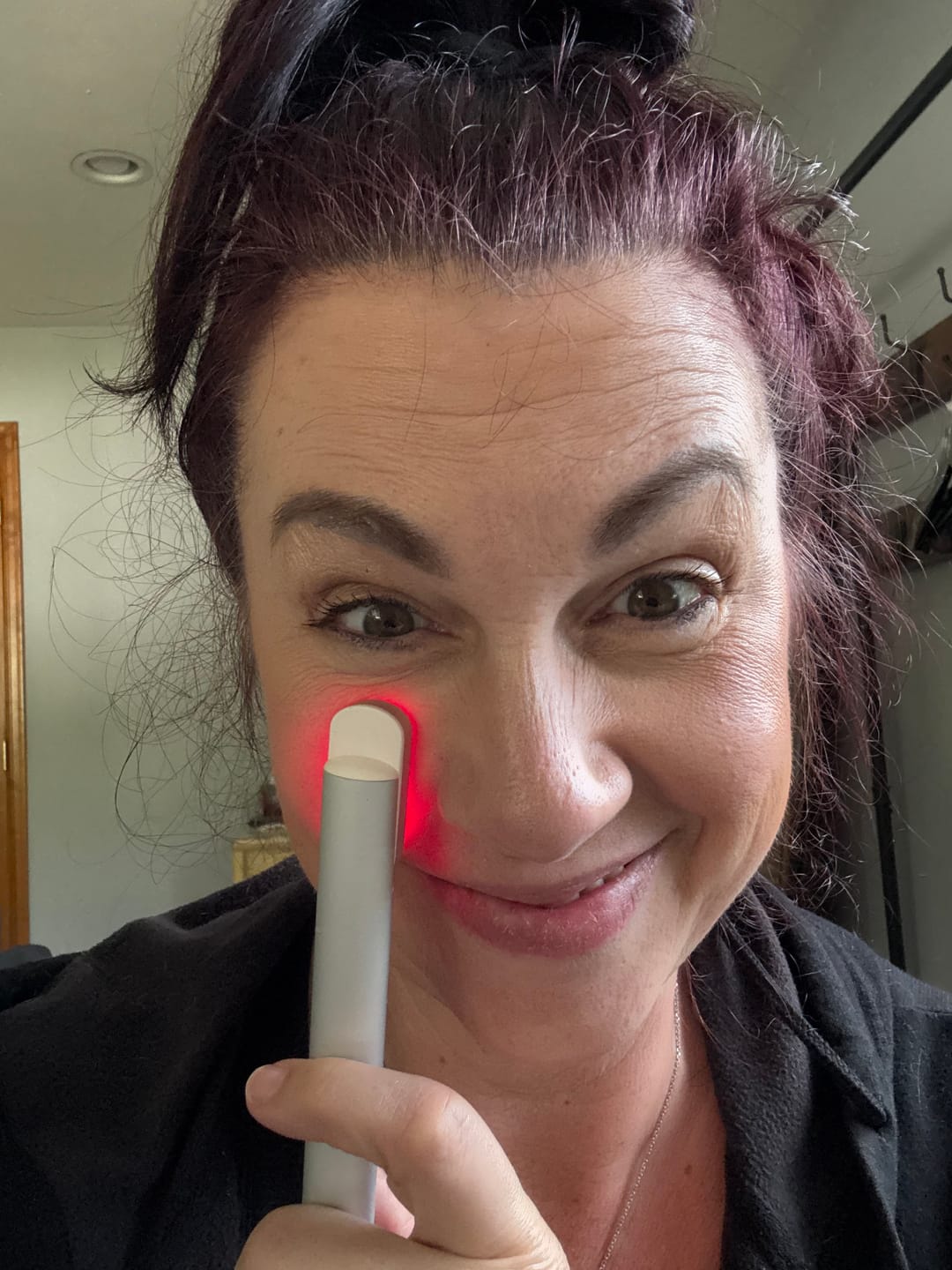 Customer photo review of GLOW RED LIGHT WAND
