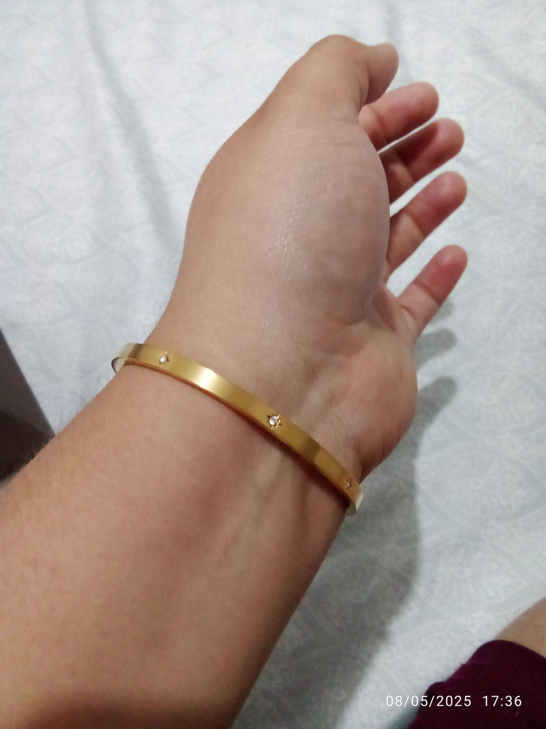 Customer photo review of Pulsera Stella