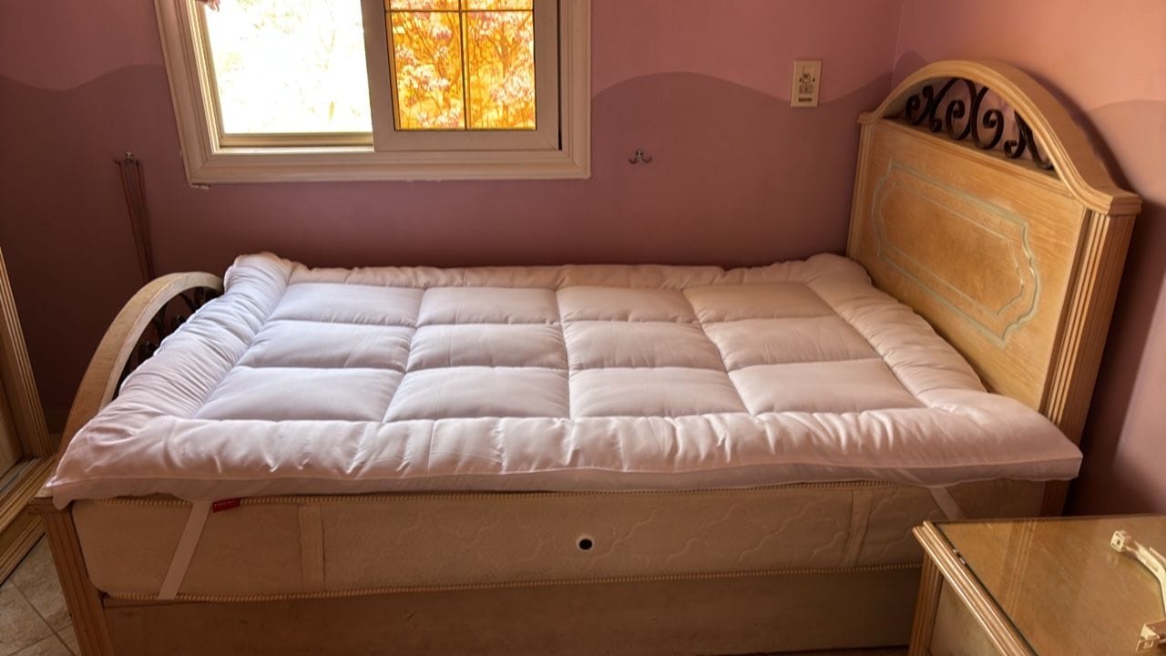 Customer photo review of Fiber Topper Mattress