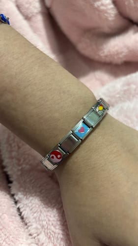 Customer photo review of Charm Sobre Carta Azul Con Corazon