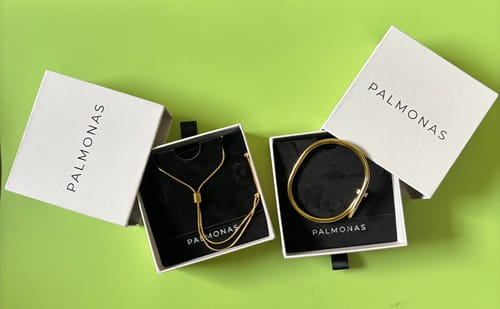 Customer photo review of Wrap Lariat Necklace