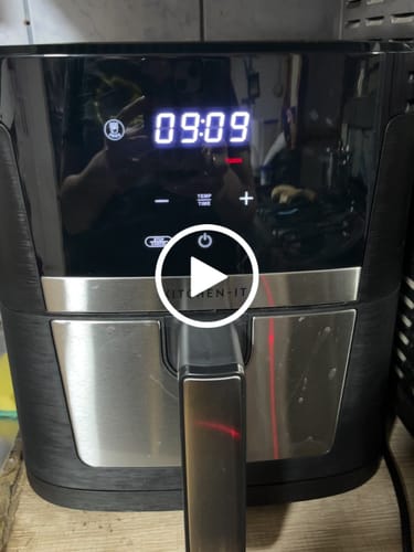 Customer video review of Freidora de Aire Family Edition 7L Kitchen-It