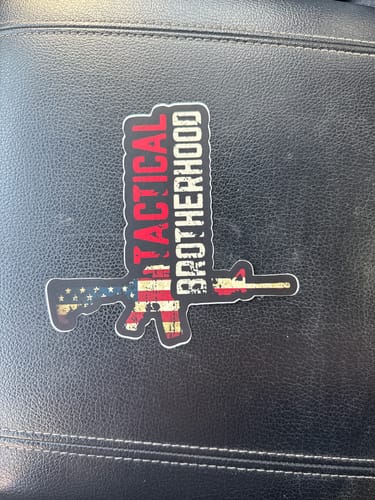 Customer photo review of Tactical Brotherhood Official T-Shirt Black / XL