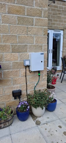 Customer photo review of Portable Warm Shower Mini™ - 3kw Plug In