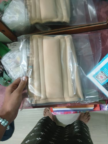 Customer photo review of Sacro Lumbar Belt 12" Back Double Strap | Supports the Lower back | Corrects Posture & Relieves Back Pain (Beige)