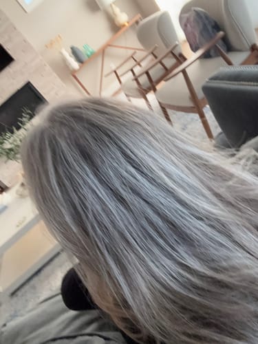 Customer photo review of At-home Keratin Treatment