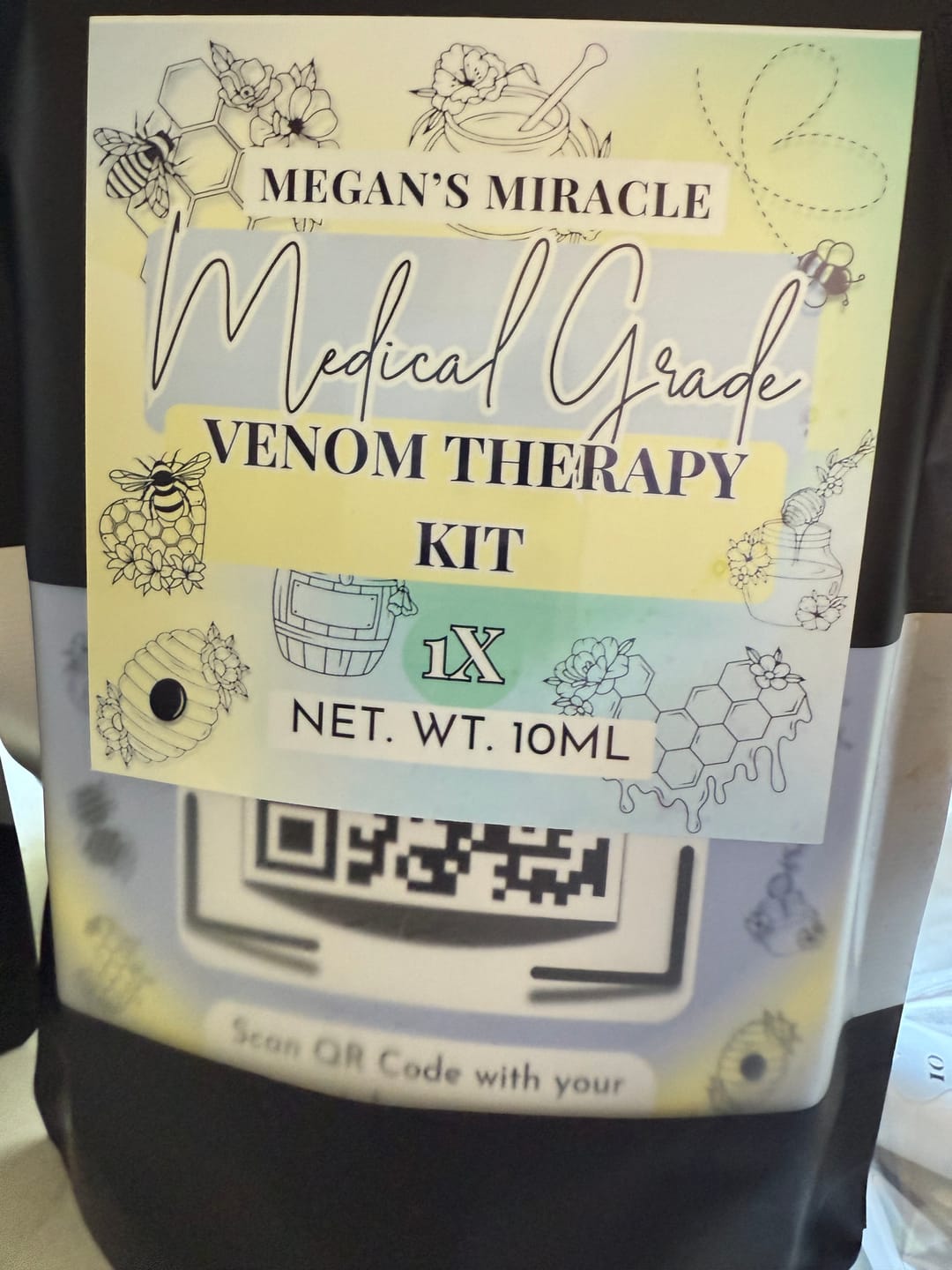 Customer photo review of Medical Grade Bee Venom Therapy Kit