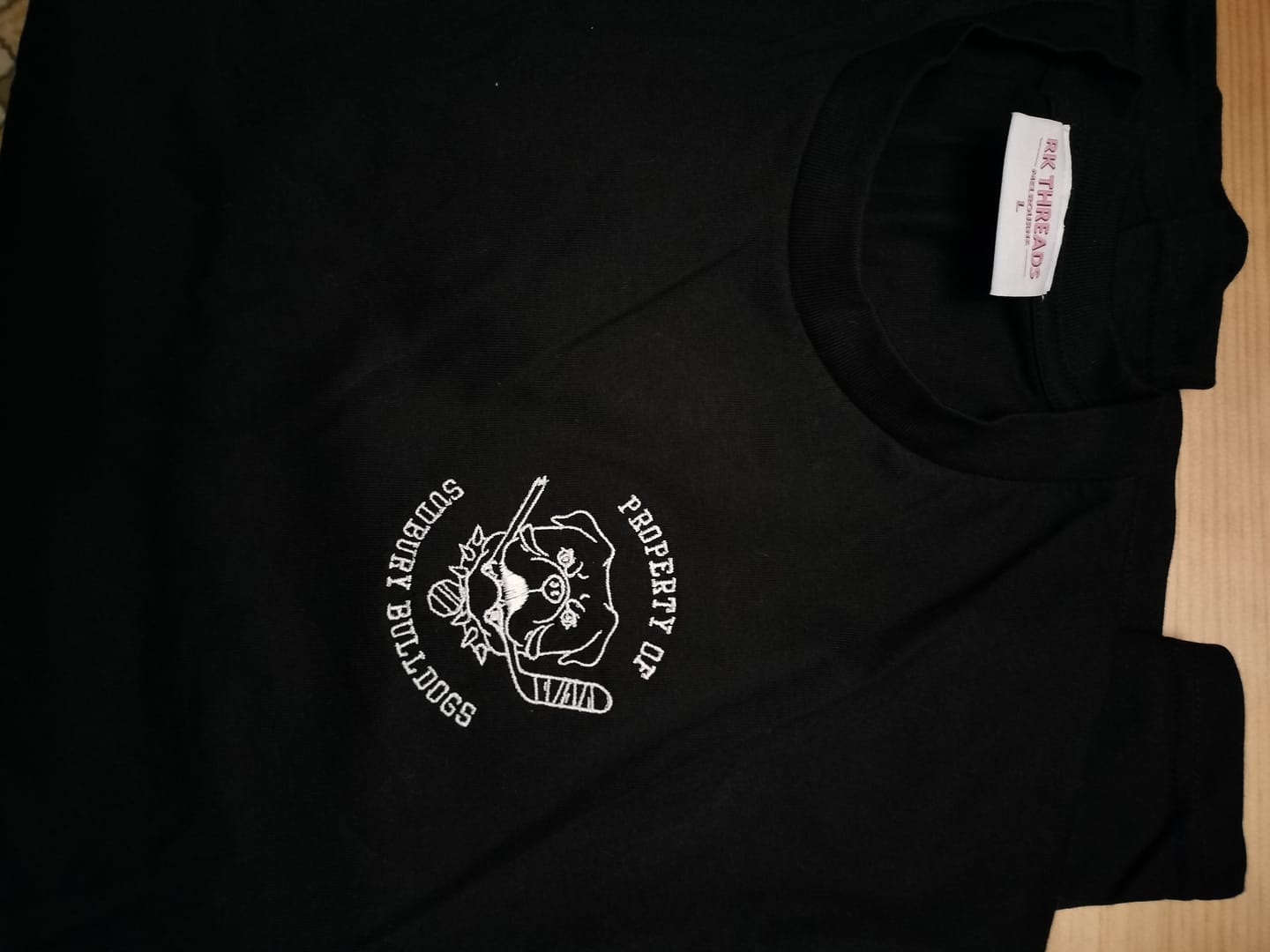 Customer photo review of CUSTOM MEN'S T-SHIRT