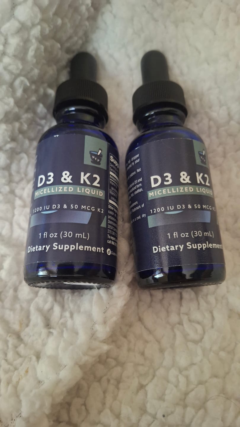 Customer photo review of D3 & K2 Micellized Liquid
