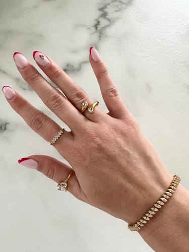 Customer photo review of Lustre Ring