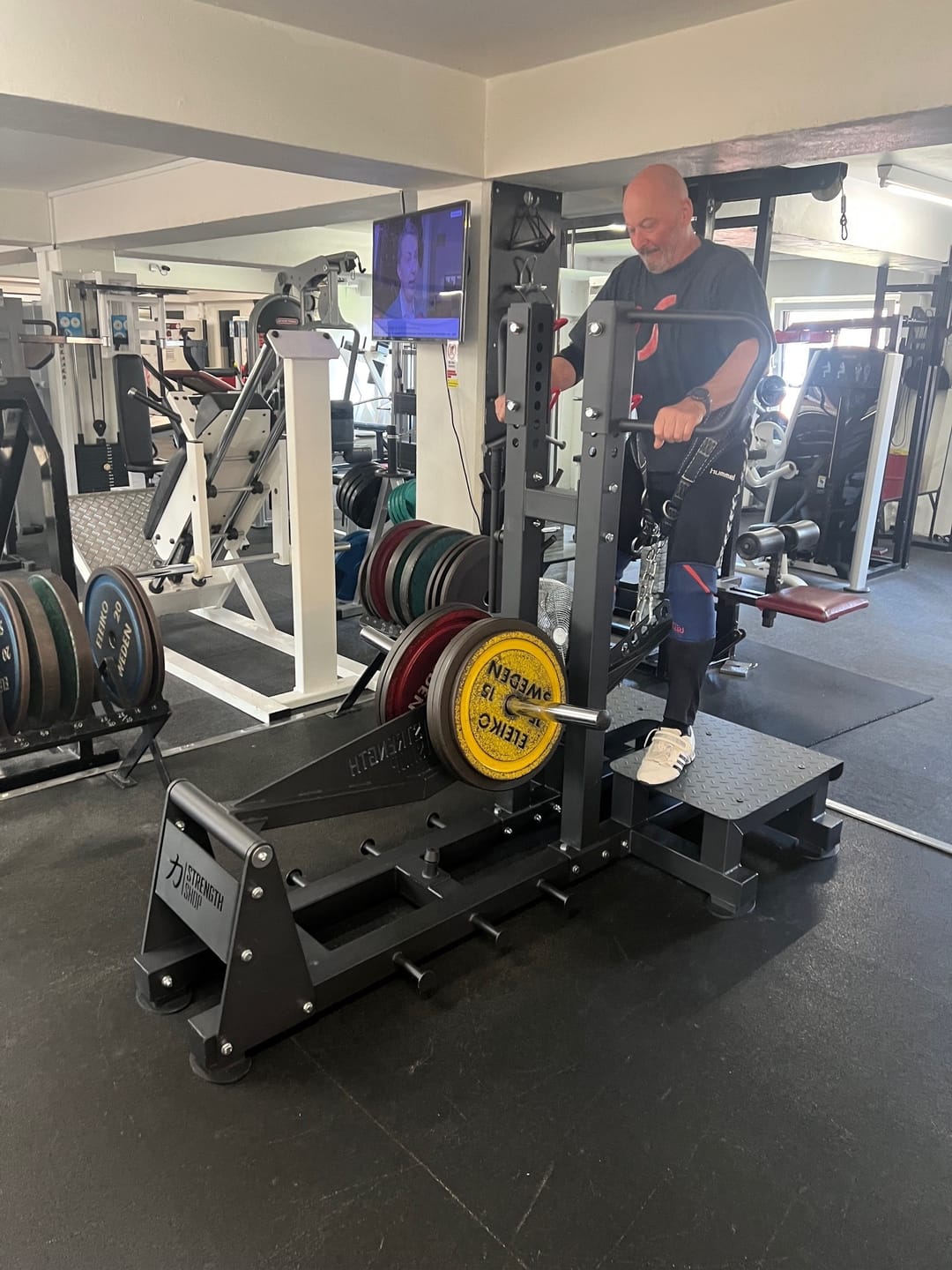 Customer photo review of Belt For Belt Squat Machine