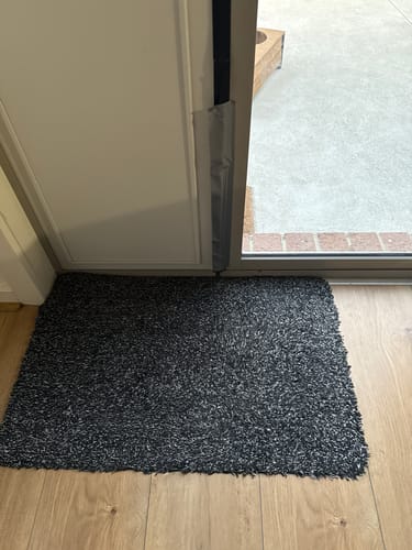 Customer photo review of Patio Pet Door Insert