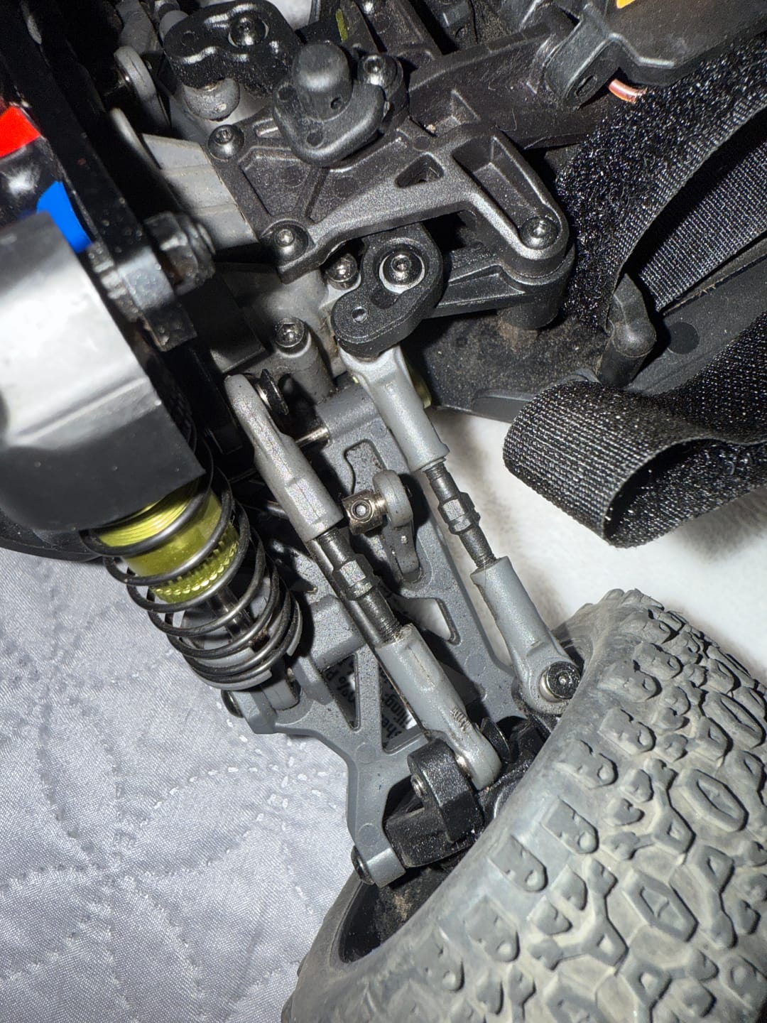 Customer photo review of Upper Link Spare Part for RC Car ROG1 and X12S