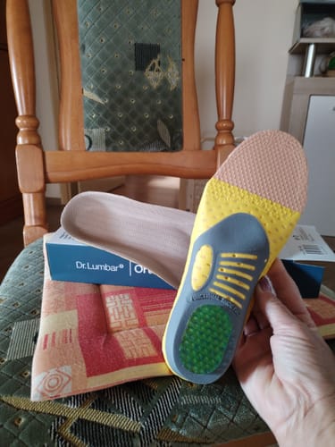 Customer photo review of Ortopéd Pro Talpbetét Plantar Fasciitis Enyhítésére