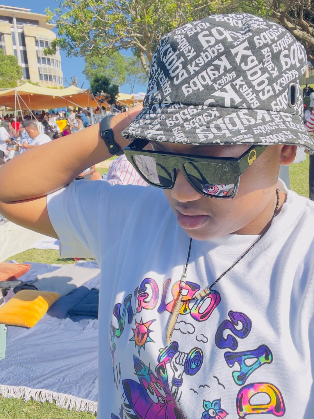 Customer photo review of Campbell Sunglasses