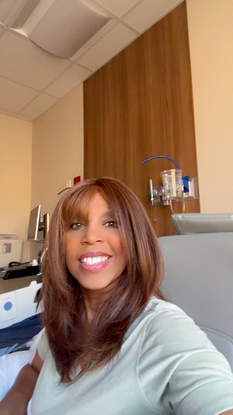 Customer photo review of Vivica A Fox Pure Stretch Cap Wig CHARLI
