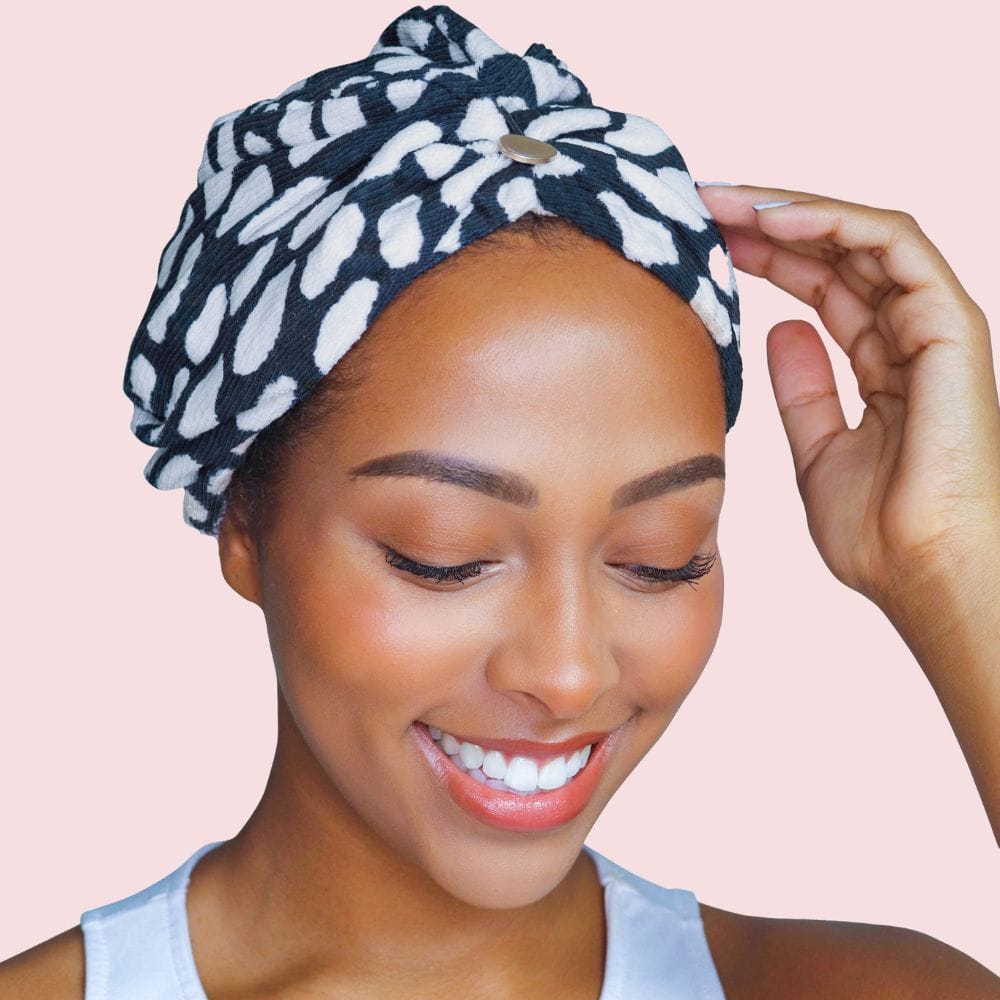 Customer photo review of Casablanca Hair Towel