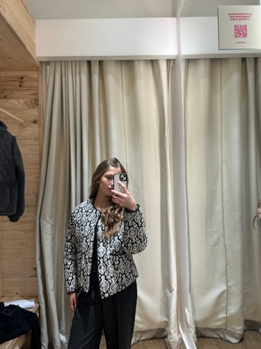 Customer photo review of Chaqueta Acolchada Black