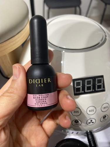 Customer photo review of Rubber base coat - Sakura | Didier Lab - 10ml
