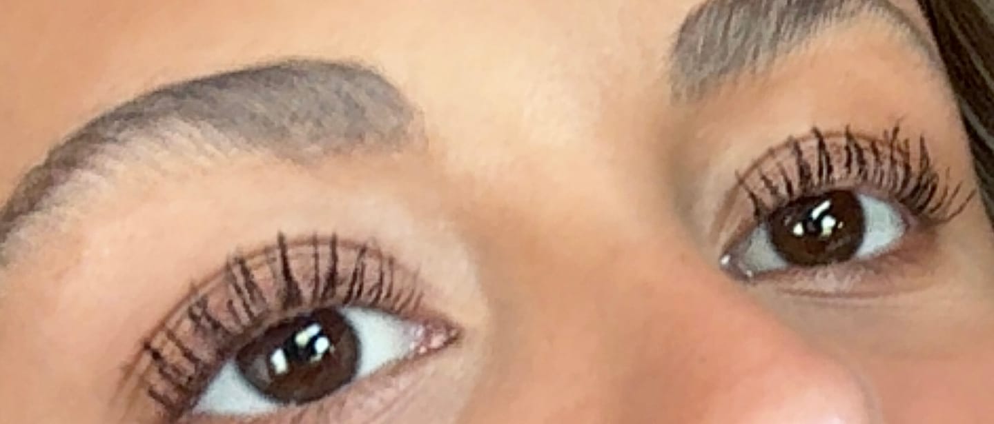 Customer photo review of Fast Lashes Prestige Mascara & Serum