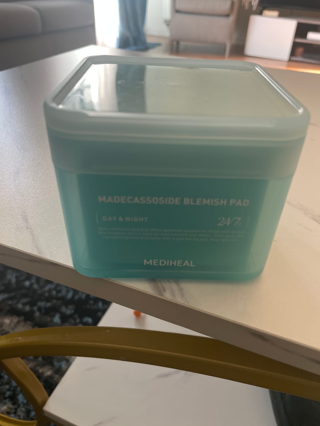 Customer photo review of [Mediheal] Madecassoside Blemish Pad 100ea