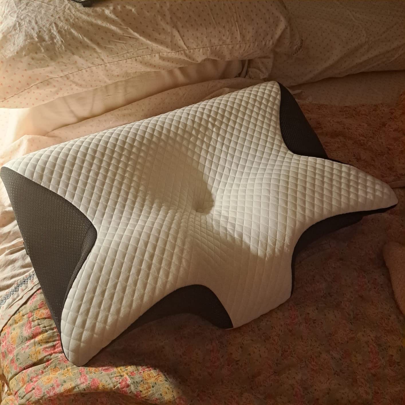Customer photo review of Dreamers® Relief Pillow