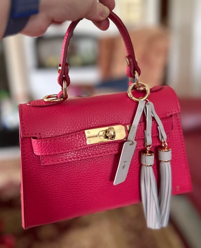 Customer photo review of The Kate Bag