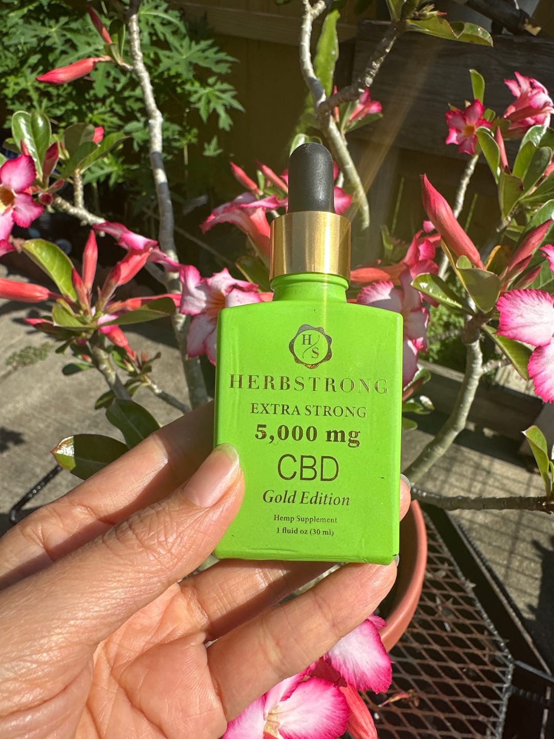 Customer photo review of Silver Edition Recovery Drops