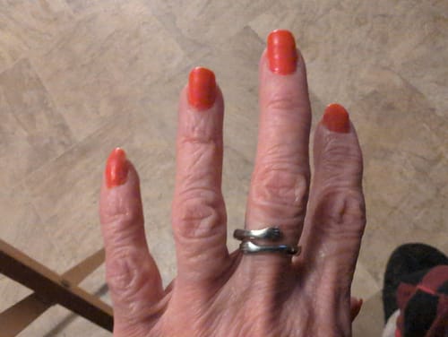 Customer photo review of Hug From Heaven Ring