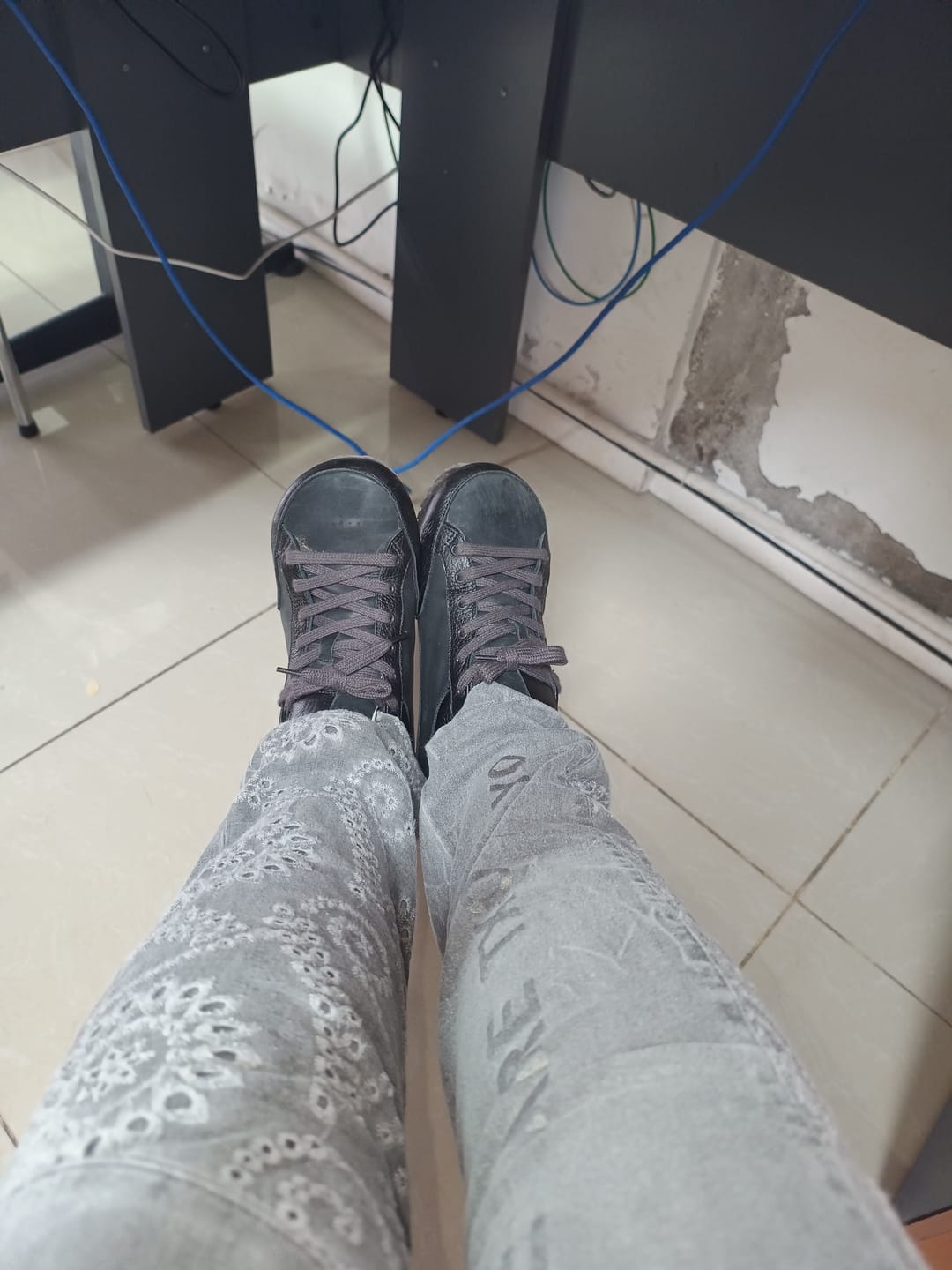 Customer photo review of Zapatilla A1. Blanca Romero