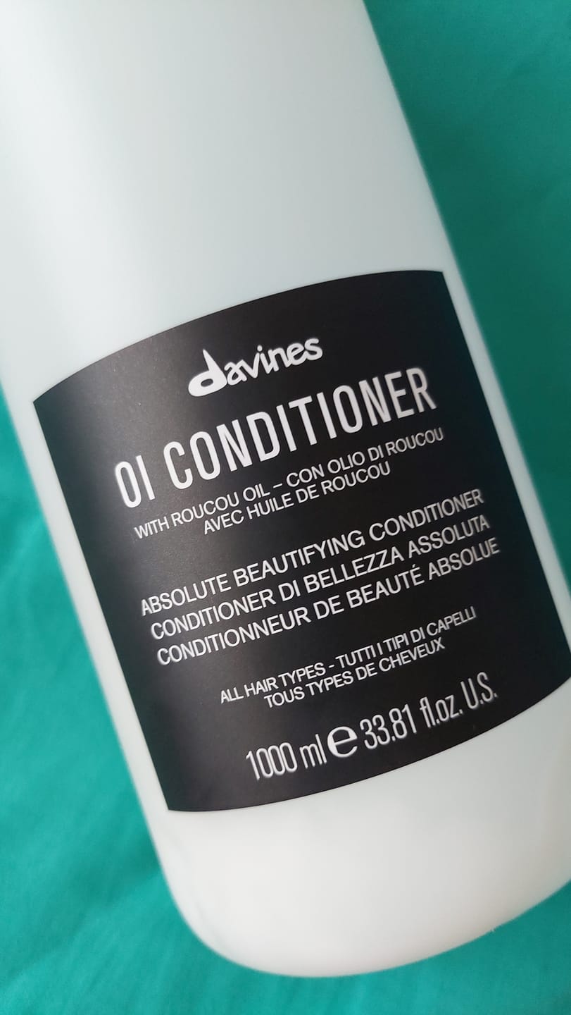 Customer photo review of Acondicionador Oi Davines
