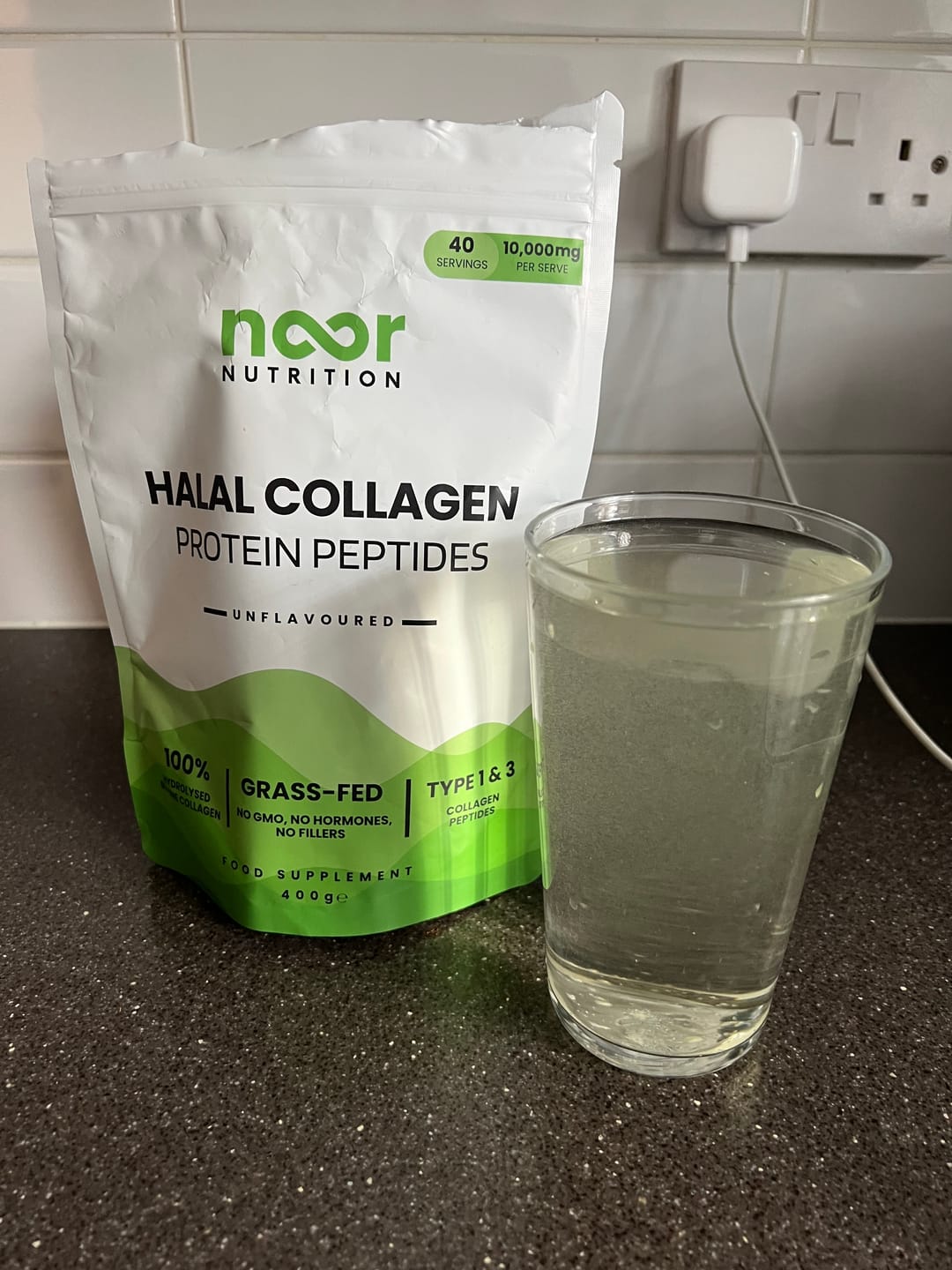 Customer photo review of Glass Tumbler