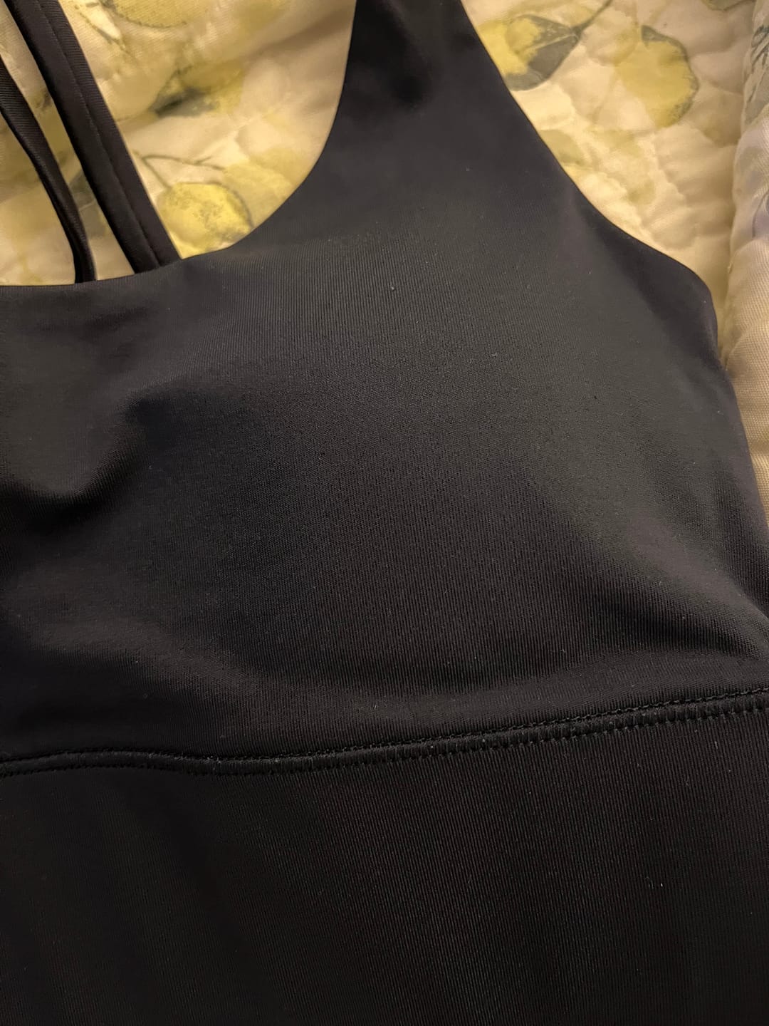 Customer photo review of Victory Bra | FLŌ - Black