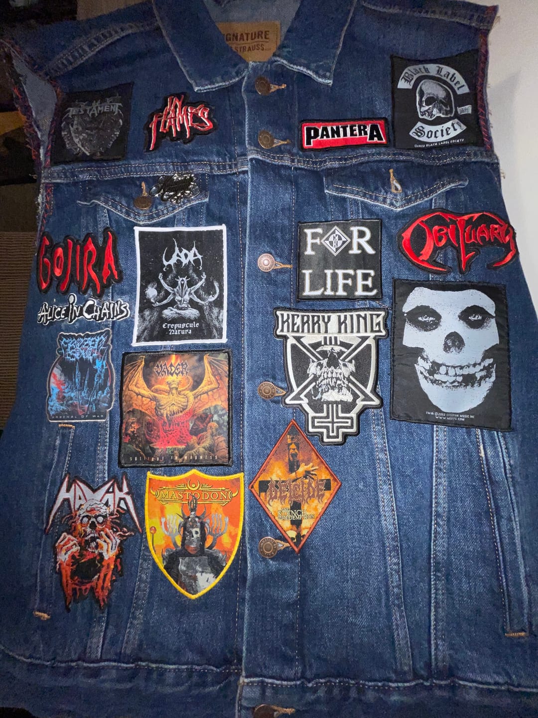 Customer photo review of Deicide - The Stench Of Redemption - Patch
