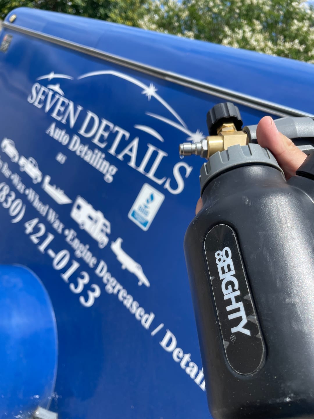 Customer photo review of 80Eighty® Foam Cannon
