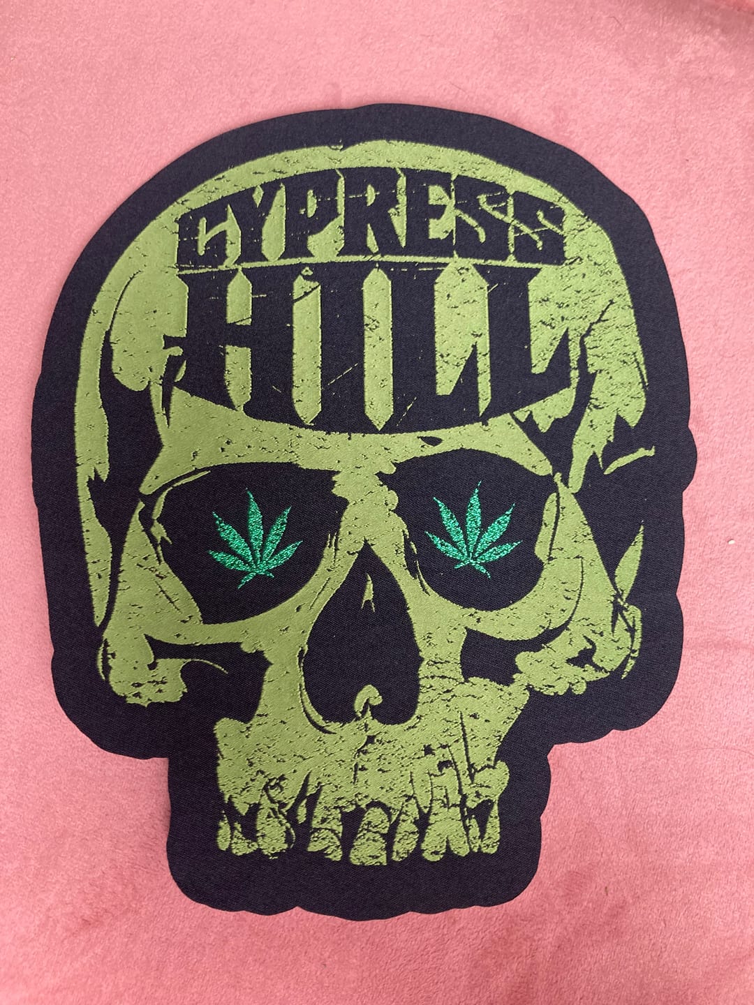Customer photo review of Cypress Hill - How I Could Just Kill a Man - Oversize Patch