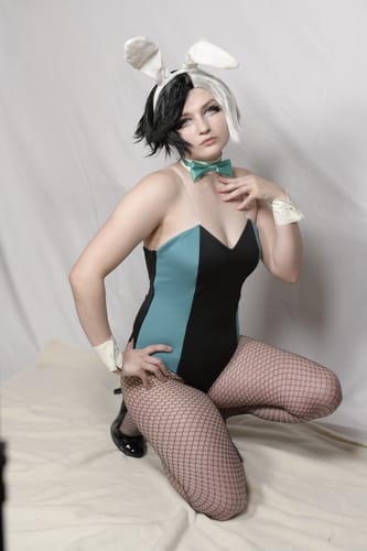 Customer photo review of Luna Snow Kostüm M-Rivals Luna Bunny Girl Cosplay Outfits