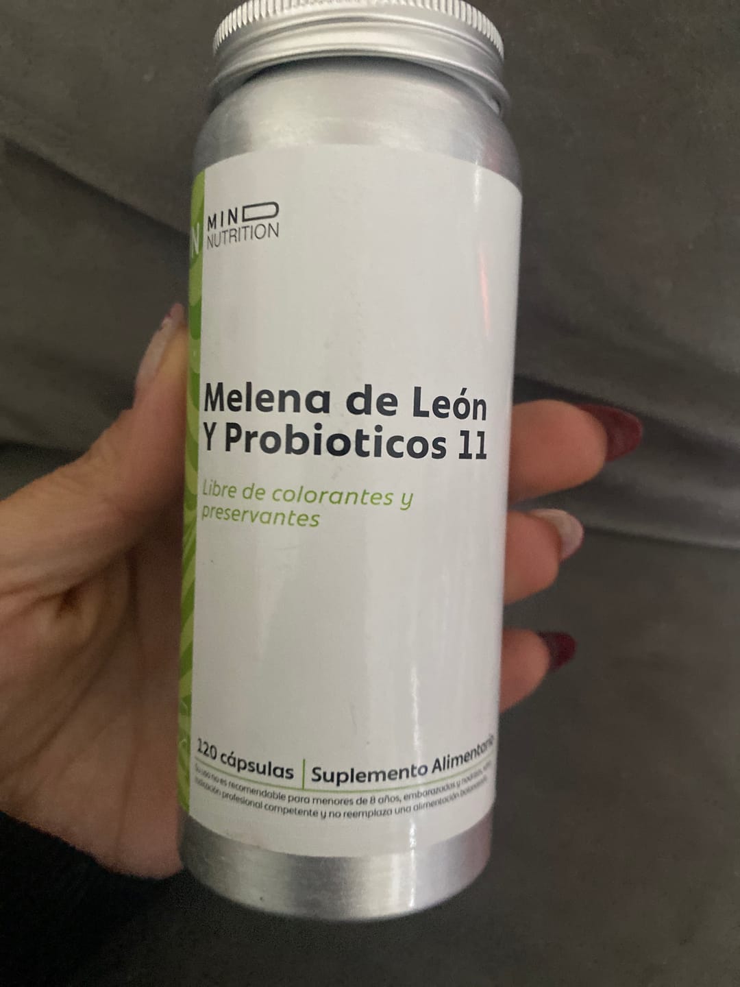 Customer photo review of Melena de Leon + Probioticos 11 Cepas