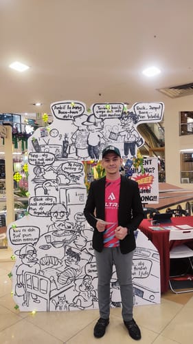 Customer photo review of 9FORTY A-Frame Trucker Box Logo Dark Green Snapback