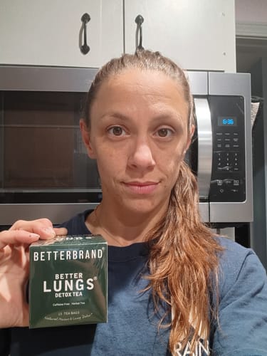Customer photo review of BetterLungs® Tea