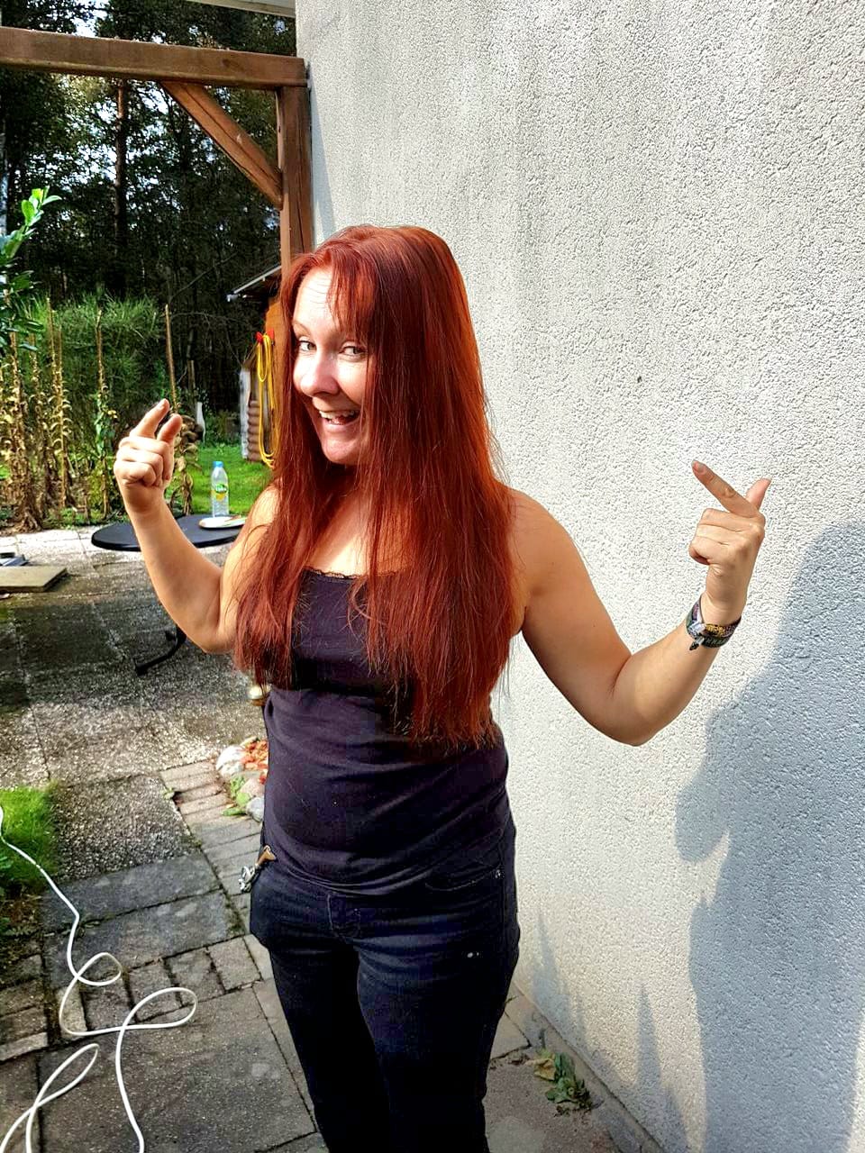Customer photo review of 15% Lavendel mit Kamille & Kaffee Haarseife (Haarwachstum & Tiefenpflege)