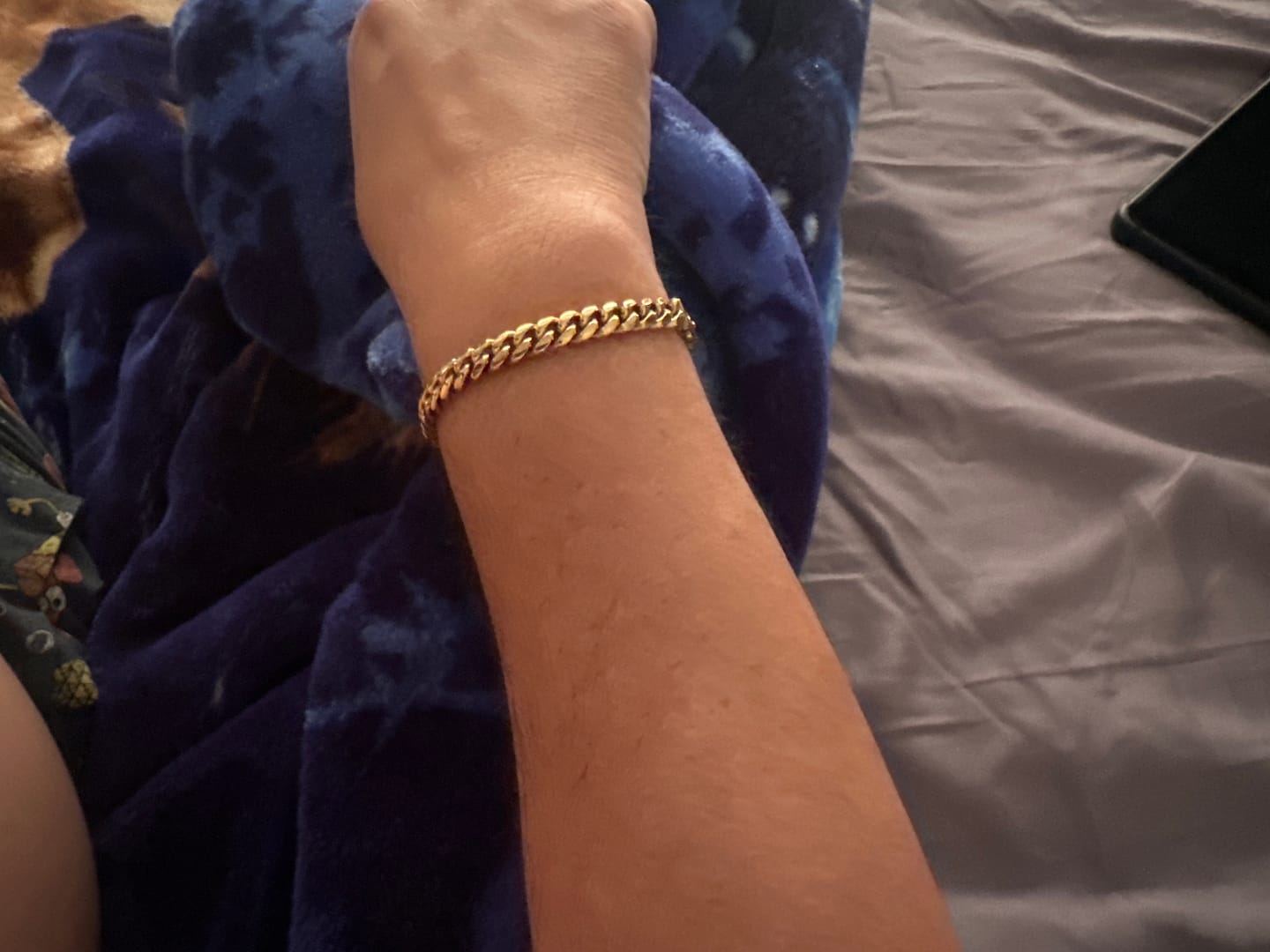 Customer photo review of Miami Cuban Link Bracelet
