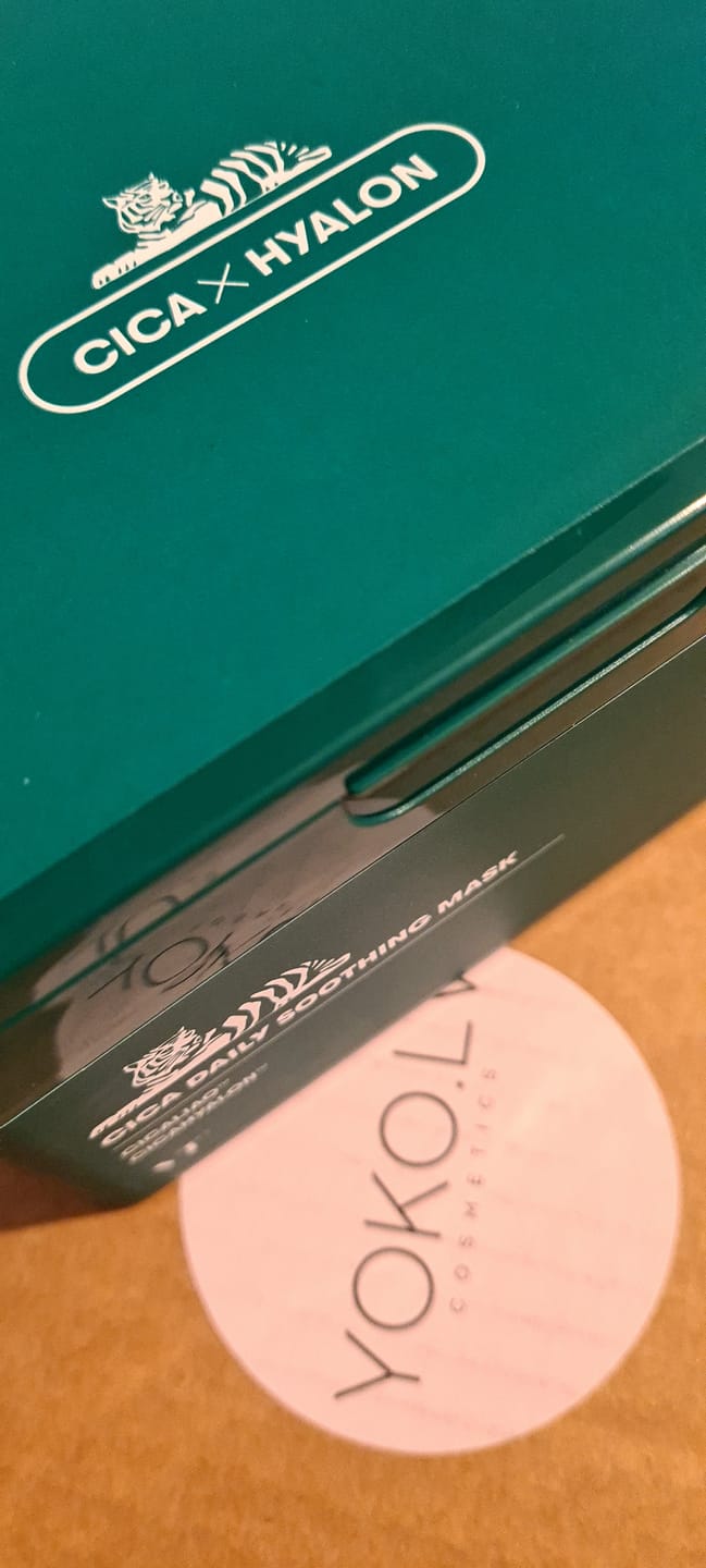 Customer photo review of Nomierinošu masku komplekts ar Āzijas centellu Vt Cosmetics Cica Daily Sooting Mask