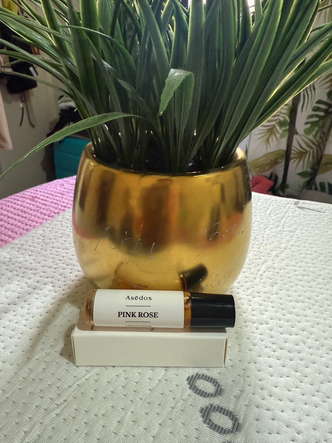 Customer photo review of PINK ROSE PERFUME OIL